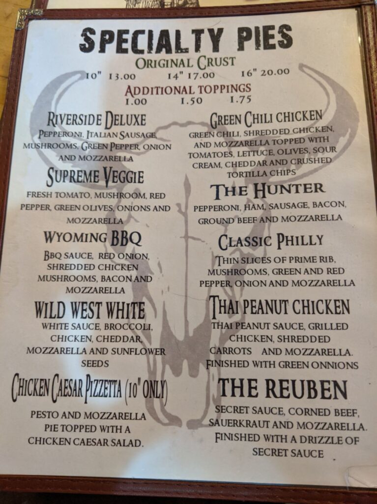 Bear Trap Cafe & Bar Menu 4
