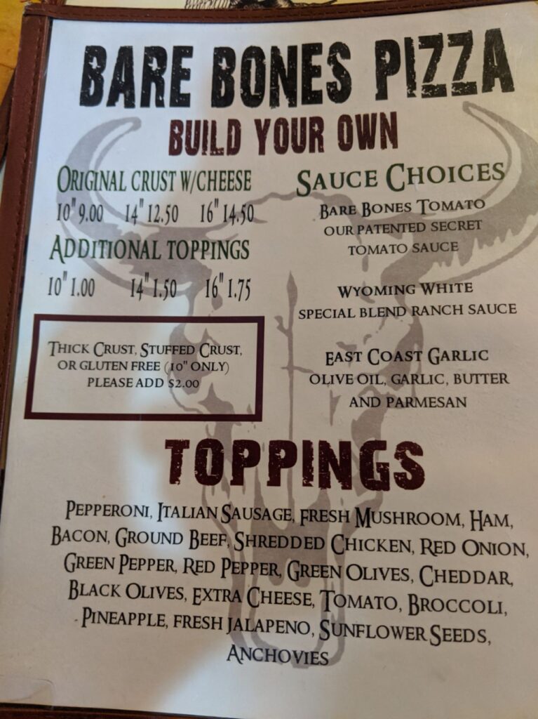 Bear Trap Cafe & Bar Menu 8